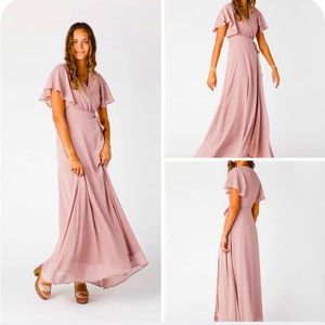 Naples Flutter Sleeve Wrap Maxi 2.0